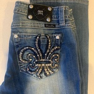 Miss Me jeans size 31 signature boot